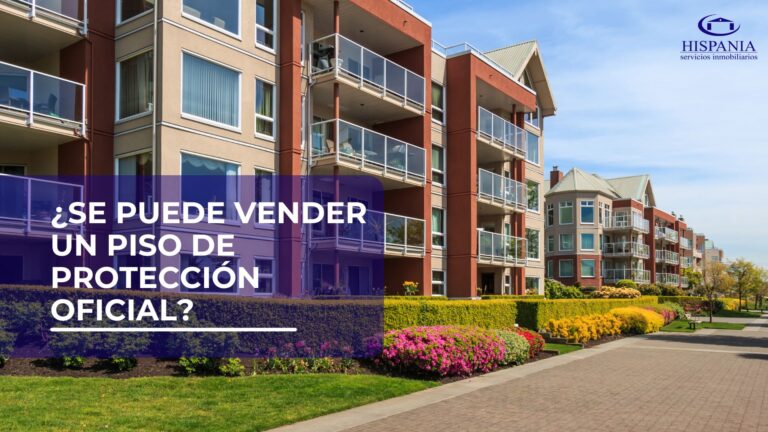 ¿Se puede vender un piso de protección oficial?